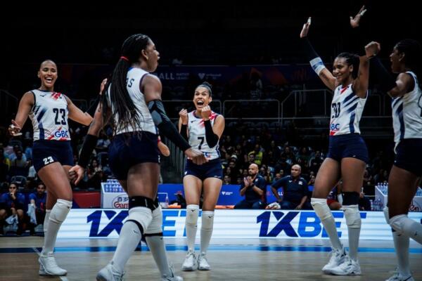 Las Reinas del Caribe acumulan récord de dos triunfos y dos derrotas, estarán buscando la madrugada del martes 28  su tercera victoria en la Liga de Naciones.
