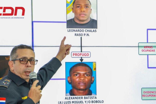 Alexander Batista (a) Bobolo, se entregó junto a su madre tras el apresamiento de raso de la PN. Foto CDN 