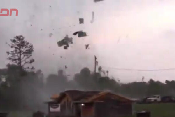 Tornados en EE.UU. dejan 23 muertos y mantienen en alerta a 16 millones de personas al noroeste del país. La mayoría ocurrieron en Kentucky. Foto: Fuente Externa