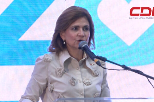 Vicepresidenta Raquel Peña 
Foto: fuente externa