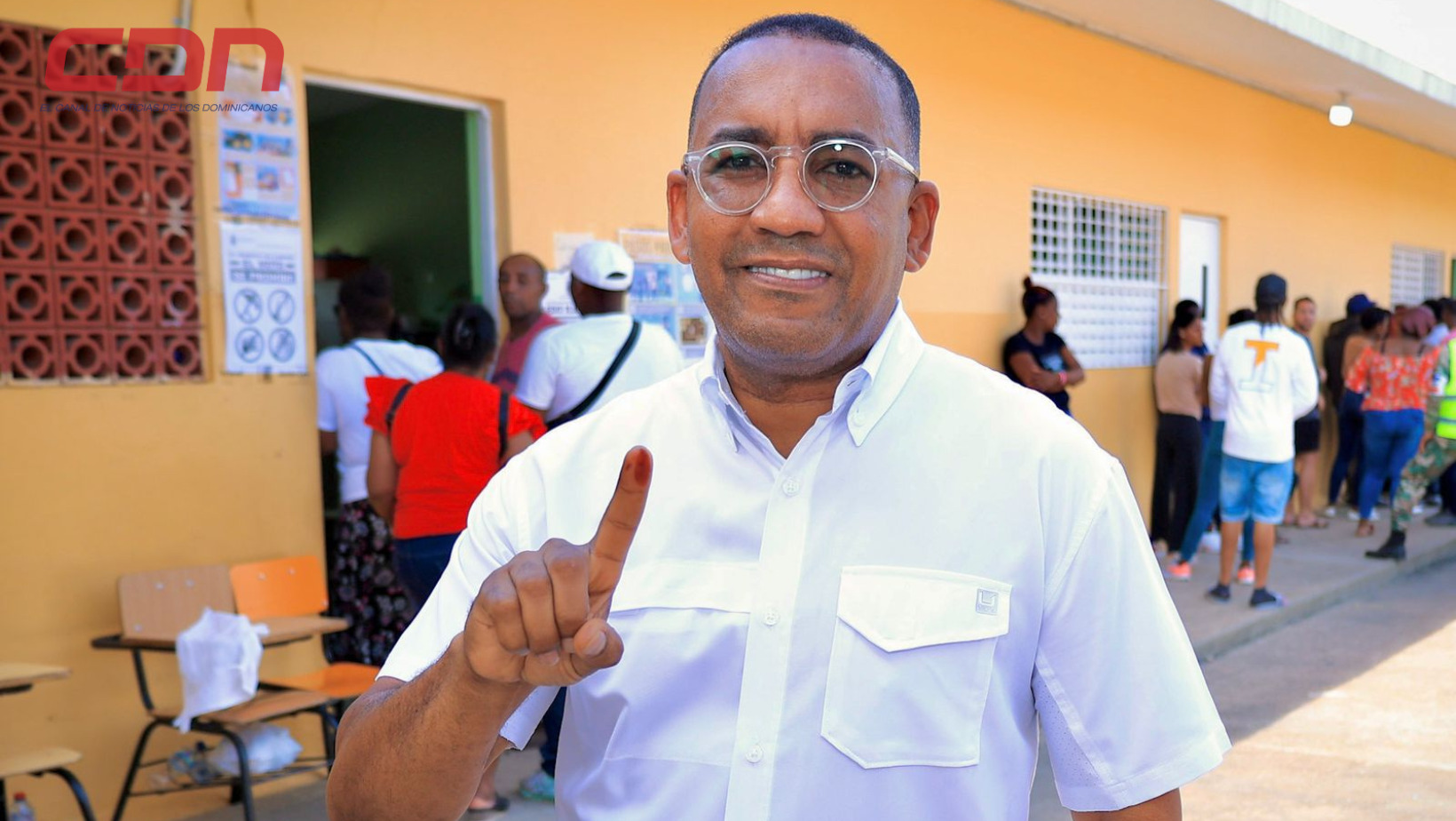 Víctor Pichardo, presidente del Partido Revolucionario Moderno en la provincia Monte Plata. Foto CDN Digital