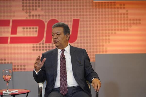 Leonel Fernández, candidato presidencial de la Fuerza del Pueblo. (Foto: Yovanny Corporán)