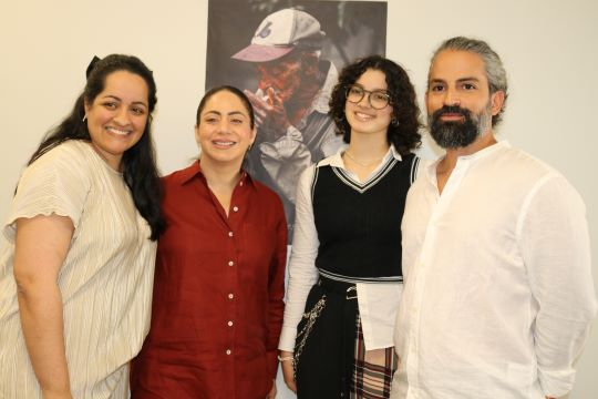 Meliza Ruby, Gloria Reyes, Isabella Ruíz, Ernesto Ríos