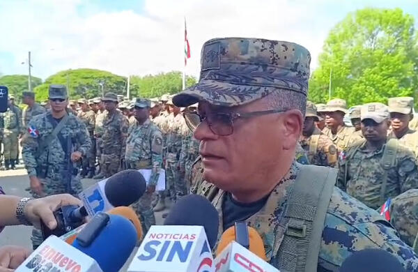 Autoridades del Ejército recorren zona fronteriza de Dajabón. (Foto: fuente externa)