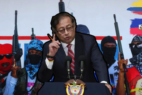 El presidente de Colombia, Gustavo Petro denuncia el robo de un millón de armas enviadas, 
