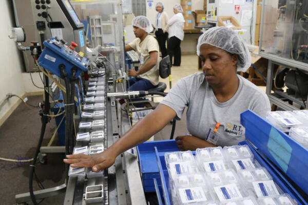 Trabajadores de zona franca
Foto: Fuente externa