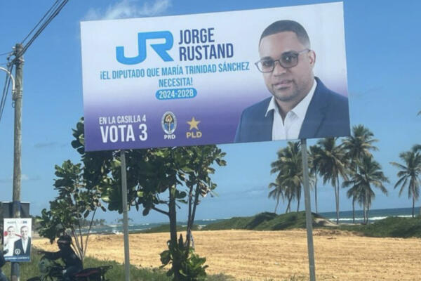 Jorge Rustand, aspirante a diputado en Nagua
Foto: fuente externa