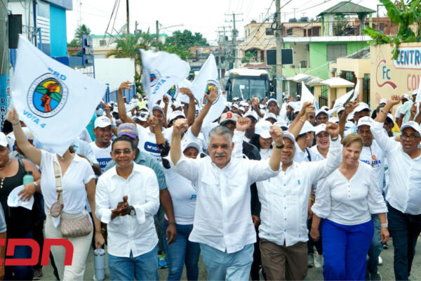Miguel Vargas Maldonado, manifestó que “este pésimo Gobierno, que pretende reelegirse, recibirá una contundente y adversa respuesta del pueblo el próximo domingo”. Foto: CDN Digital