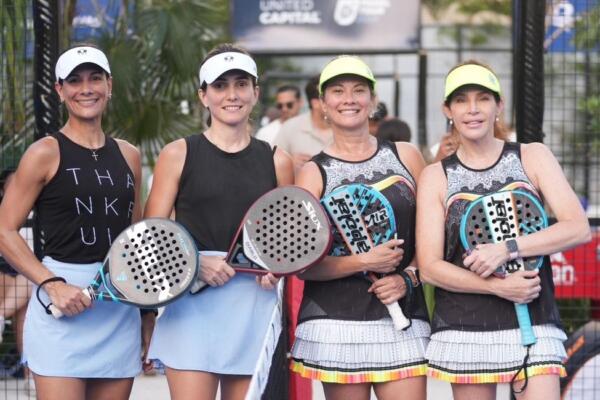 Porcella y Cucurullo campeonas en el Torneo United Capital Padel Tour