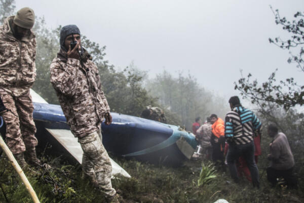 El helicóptero seguía la ruta prevista sin salir de la trayectoria de vuelo designada. Foto: Fuente externa 