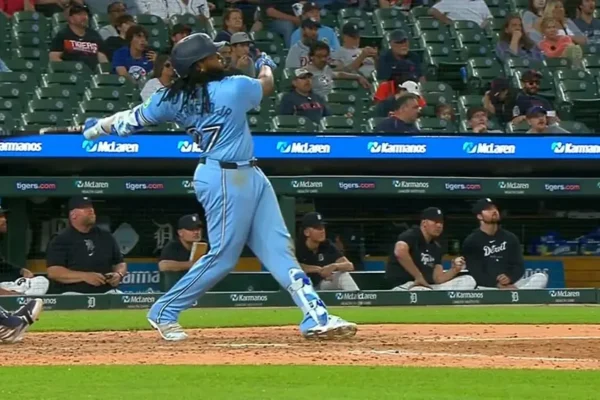 Vladimiri Guerrero Jr. jonrón como parte de los resultados de MLB este 23 de mayo