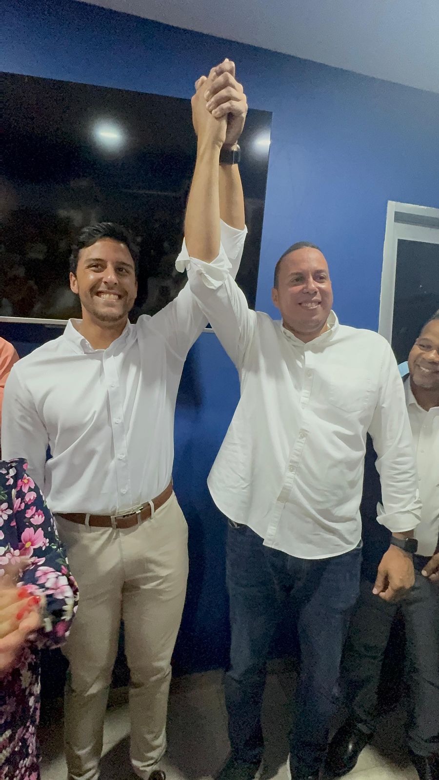 Raymond Rodríguez anunció su respaldo a Manuel Núñez. Foto fuente