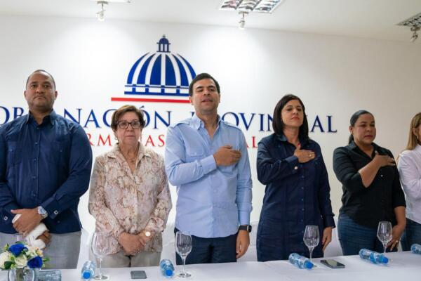 Roberto Ángel encabeza reunión de trabajo con autoridades de Hermanas Mirabal; afectada por aguaceros (foto, fuente externa)