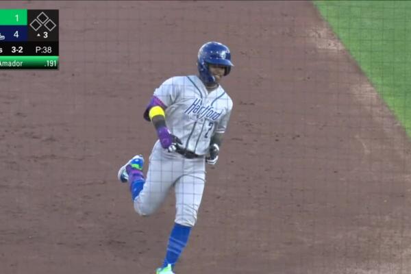 Adael Amador participó en el Cásico de Pequeñas Ligas, que produjó Neftalí Ruíz y Ambiorix Vidal, y se transmitió por CDN Deportes.