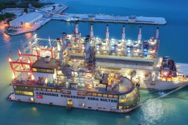 Karpowership fortalece la capacidad de generación eléctrica del país con barcazas de energía flotante de alta tecnología, rápida y confiable. (foto, fuente externa)