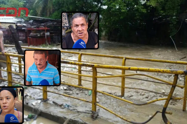 Afectados por desbordamiento del Arroyo de Gurabo. Foto CDN Digital