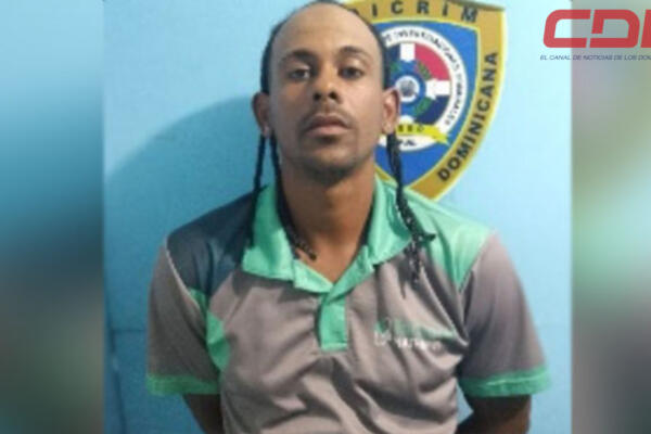 Franklin Antonio Rodríguez Sepúlveda, apresado por presuntas amenazas en contra de su pareja. Foto CDN Digital