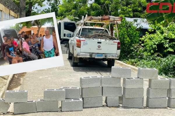 Los residentes indicaron que los negocios están teniendo perdidas económicas debido al apagón. Foto CDN Digital