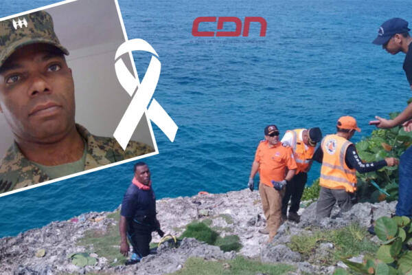 Miguel Aquino Minaya, coronel retirado que se lanzó al mar Caribe luego de llamar a su hija. Foto CDN Digital