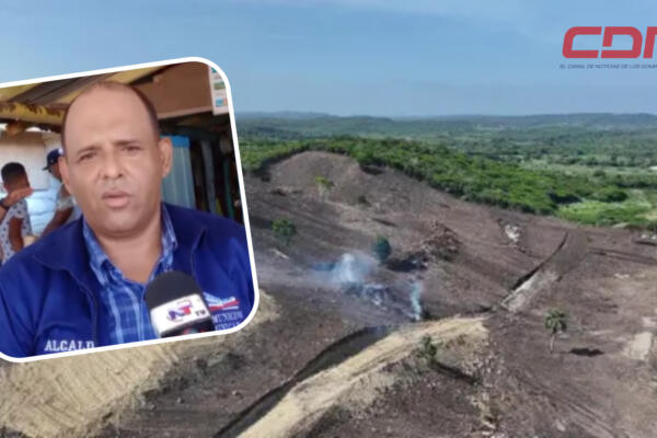 Henry Castro, alcalde del municipio de Villa Vásquez en  Montecristi. Foto CDN Digital