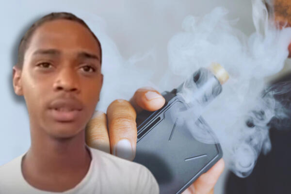 Francisco Pascual, quedó inválido tras fumar vape. Foto: CDN Digital