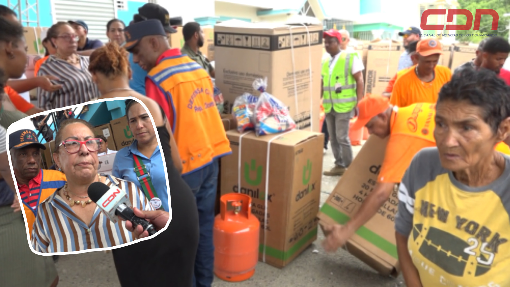 Rosa Santos, gobernadora de Santiago. Foto CDN Digital