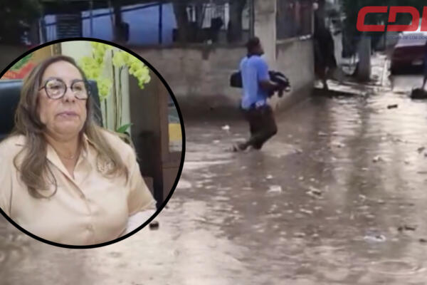 La gobernadora de Santiago, destaca que trabajan para que los damnificados no vuelvan a vivir este tipo de situaciones. Foto CDN Digital