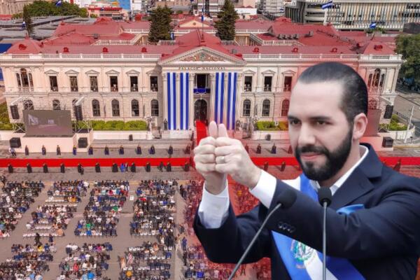Realizan ceremonia de investidura de Bukele en El Salvador