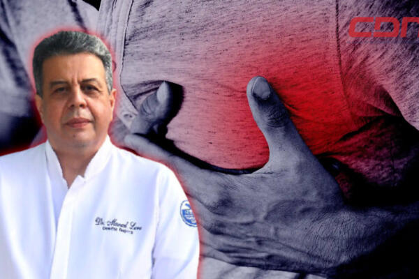 Manuel Lora Perello, director del Servicio Nacional de Salud en Santiago. Foto CDN Digital