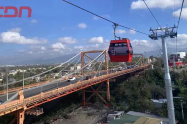 El Teleférico de Santiago fue inaugurado por el presidente Luis Abinader el pasado 18 de marzo. Foto CDN Digital