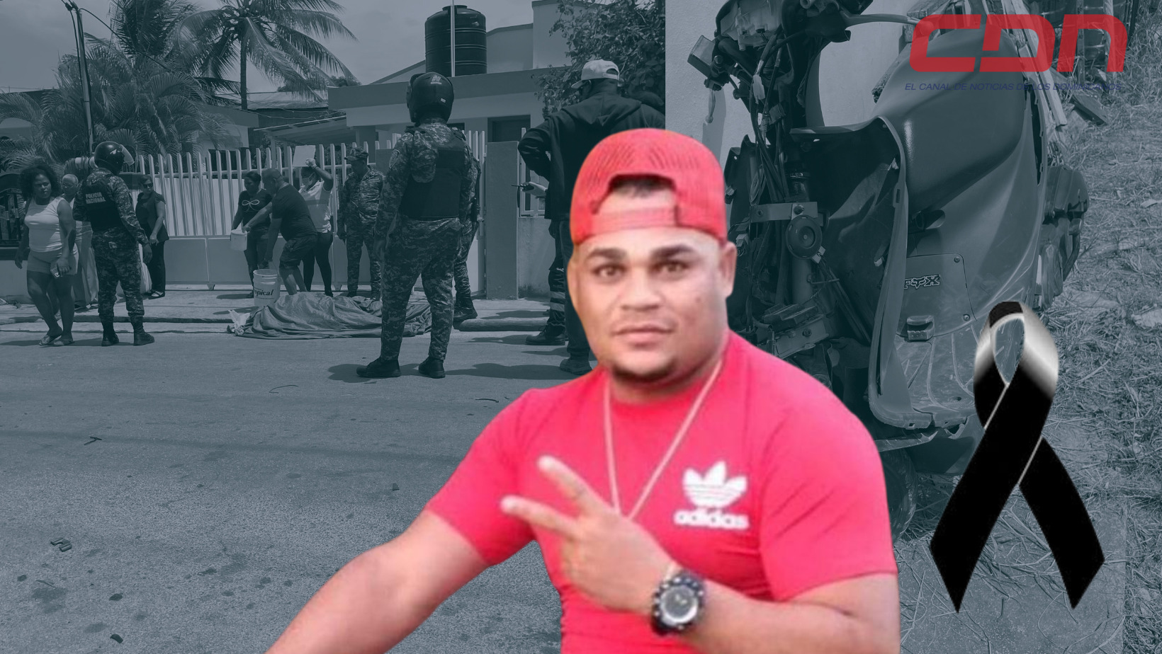 Valentín de Jesús, joven que perdió la vida en accidente ocurrido en Nagua. Foto CDN Digital