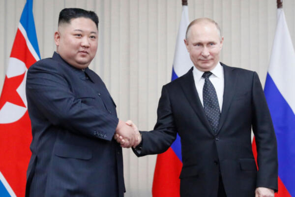 Corea del Norte y Rusia firmaron hoy un acuerdo estratégico que incluye la asistencia militar mutua en caso de ataque . (foto, fuente externa)