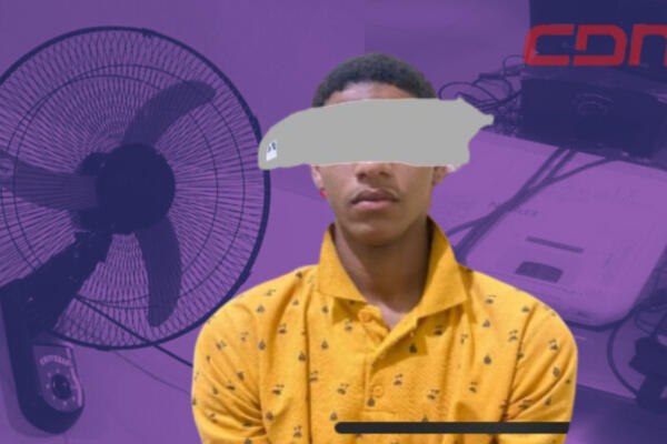 José Reyes Guzmán, alias José Deito, acusado de entrar a robar a escuela en El Seibo. Foto CDN Digital