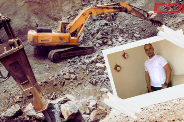 César Francisco Estrella Ureña, quien perdió la vida en su lugar de trabajo. Foto CDN Digital