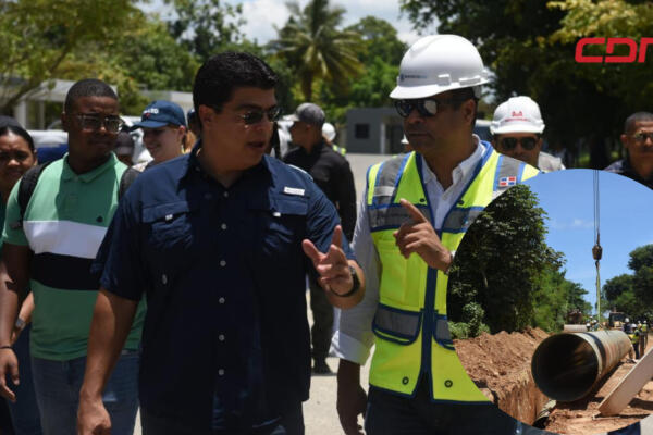 La ampliación del acueducto Barrera de Salinidad en SDE, beneficiará a beneficiará a casi dos millones de personas. Foto: Fuente CDN Digital 