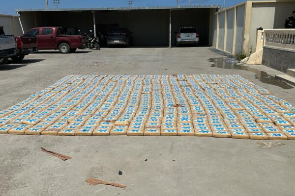 Ecuador captura lancha con casi una tonelada de cocaína hacia América Central y del Norte. Foto fuente externa