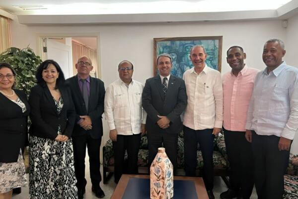 El ministro de Educación Superior de Cuba, Walter Baluja García firmará acuerdo con Mescyt