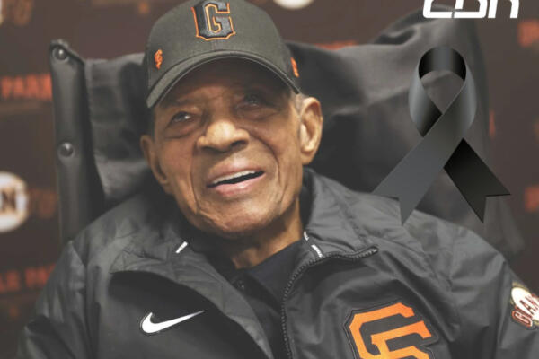 Fallece a los 93 años Willie Mays, legendario jardinero de los Gigantes, anunció su hijo Michael Mays en un comunicado. Foto: CDN Digital 