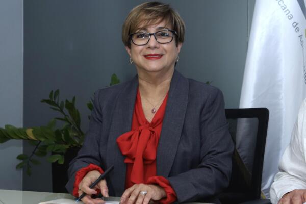 Kirsis Jáquez, presidenta de ADAFP
Foto: fuente externa
