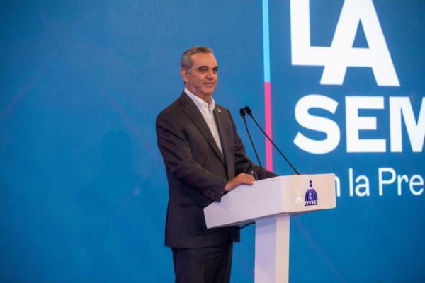 Luis Abinader, presidente de la República 
Foto: fuente externa