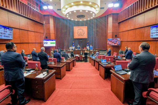 Pleno del Senado dominicano
Foto: fuente externa