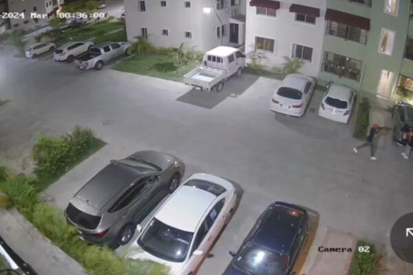 Imagen tomada de una captura del vídeo del asalto