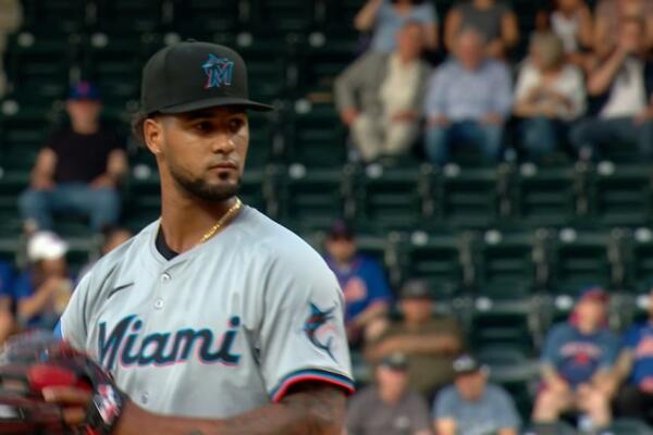 Roddery Muñoz, abridor de los Marlins de Miami, se destacó entre los resultados de MLB este jueves 13 de junio del 2024