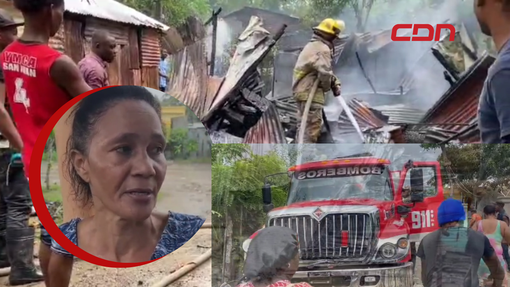 Familia queda a la intemperie tras incendio consumir su hogar