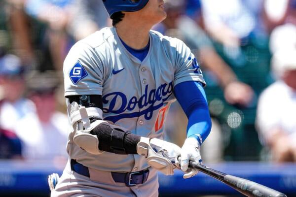 El cuadrangular de Ohtani fue su cuarto en cinco duelos. 
