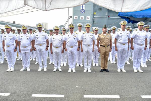 Armada Dominicana despide con orgullo el Crucero Nacional de Instrucción para Guardiamarinas ”Verano 2024”. (foto, fuente externa)