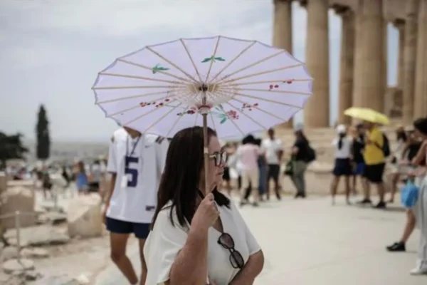Grecia cierra las escuelas y manda a teletrabajar debido a ola de calor con hasta 43 grados. (foto, fuente externa)