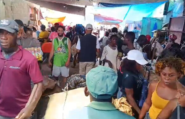 Comerciantes de Dajabón se mantienen a la expectativa. (Foto: fuente interna)