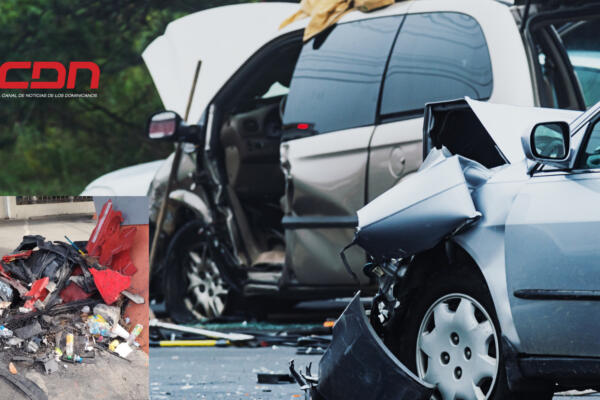 Accidente en la 27 de Febrero provoca dos muertes.