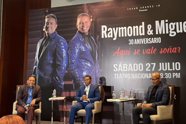 Resaltó que Raymond Pozo y Miguel Céspedes conmemorarán sus tres décadas con un show